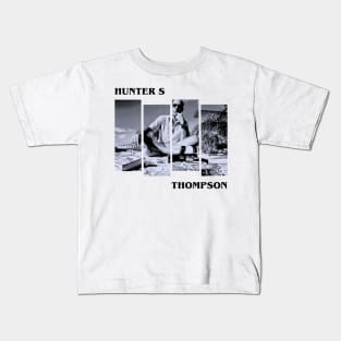 Hunter S Tompson Retro Kids T-Shirt